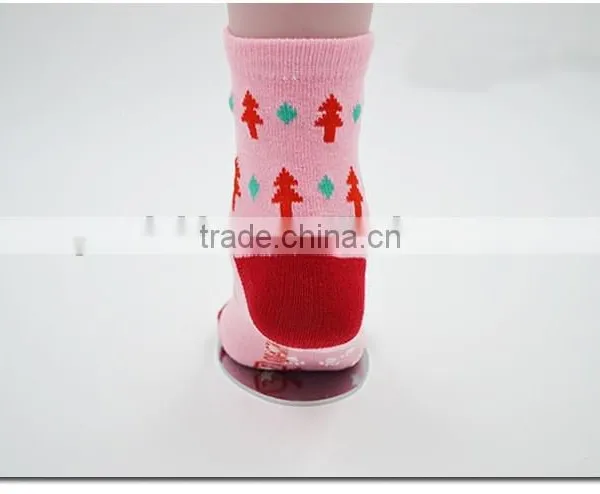 Wholesale Baby Clothing Wholesale Wool Yarn Infant Christmas Socks photo-4