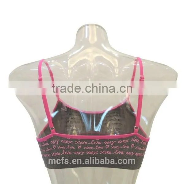 Printing Straps Seamless Top Kids Underwear Latest Design Girls Tube Top photo-3