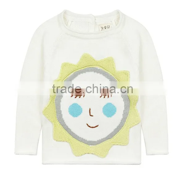 S17685A Kids Clothes Knitted Sweater Girls Pullovers Sweaters photo-5