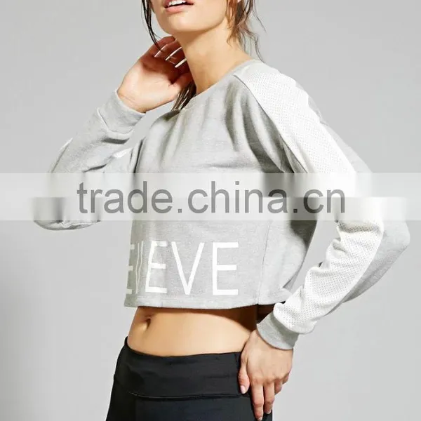 2016 Wholesale Manufacturer New Design Cheap Plain Custom Sweatshirt photo-2