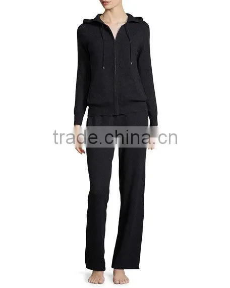 Garment Custom Athletic Wear Women Workout Clothing Running Jogging Tracksuit Set photo-4