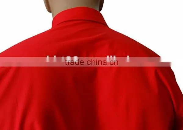 2016 Custom Huawei Logo Men Red Color Uniform , Men Work Shirt photo-5