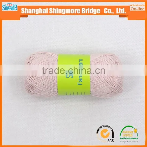 Online Shopping Knitting Yarn China Supplier Best Wholesale Oeko Tex Cotton Lurex Soft Yarn Hand Knitting Yarn With Free Sample photo-3