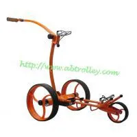 2014 New Model Electric Golf Trolley Lithium Battery Tubular Motors