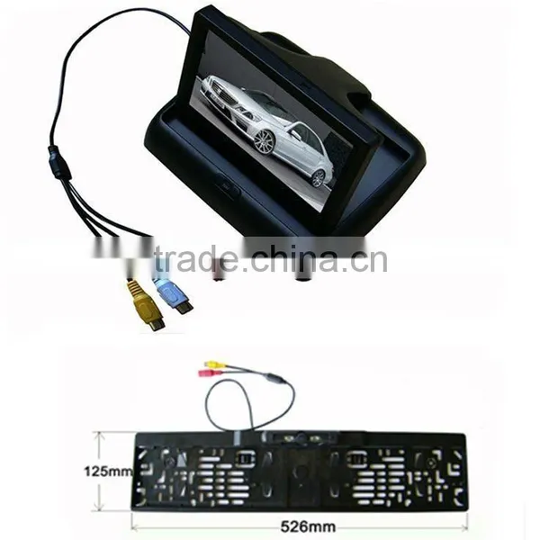 NEW! 4.3inch Rear Mirror Parking Sensor,4.3" Rear Mirro+night Vision Camera+4 Sensors--RD-1143SC4 photo-5