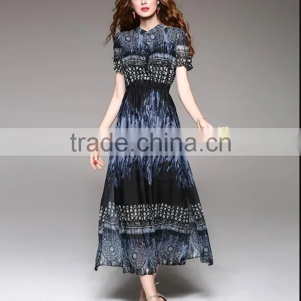 Latest Hot Selling Bohemian Clothing Women Maxi Dresses Bohemian Dresses