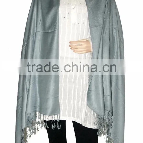 Indian Designer Pashmina Stole Scarf, Fashion Girls photo-2