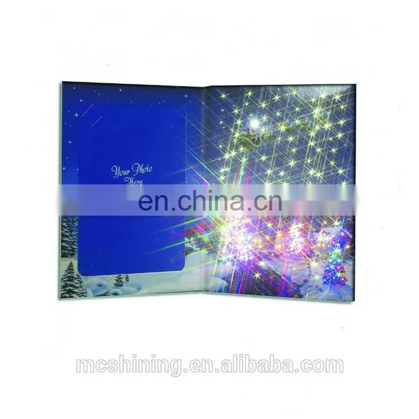 Handmade New Year Popular Small Size Led Greeting Cards photo-5