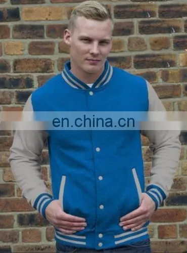 Unisex Fashion Varsity Jacket -Kids Light Jacket - Navy/white From Pakistan