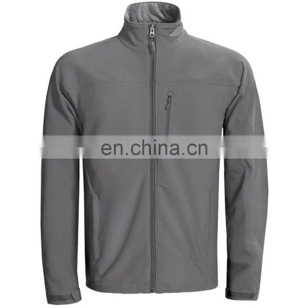 Custom 100% Polyester Men Soft Shell Jacket photo-3