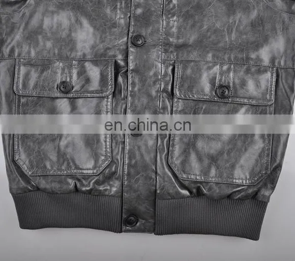2015 Lastest Fashion Mens Handsome Spring Sliver pu Reflective Jacket photo-6