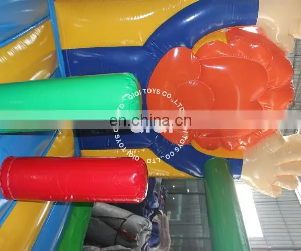 4 in One Jumping Pad Children's Games Combo With Slide Baby Bouncer photo-5