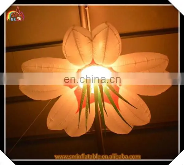 Manufacturer Price Inflatable Wedding Decoration Flower Chain LED Light Flower Hanging On Sale photo-3
