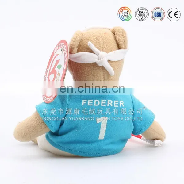 10" Promotion Plush Clothes Teddy Bear Toys photo-2