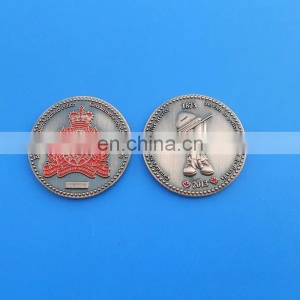 Antique Bronze Souvneir Gifts Animal Zoo Metal Challenge Medal Coin photo-4