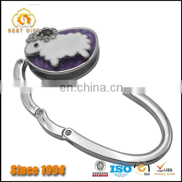 2017 Custom Round Restaurant Plastic Bag Handbag Hanger photo-6
