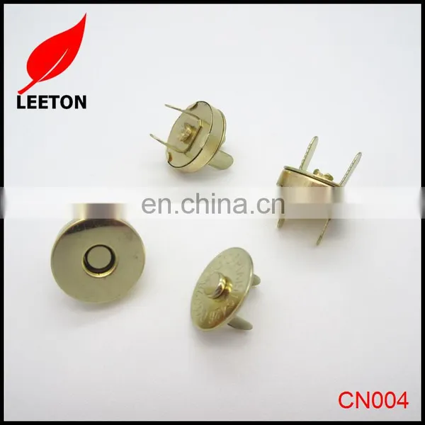 Factory Supply 14mm Gold Magnetic Snap Button for Handbag photo-5