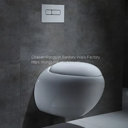 Wall Hung Toilet Fittings With Bidet Sanitary Ware photo-3