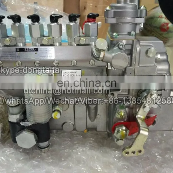 Original Excavator Engine High Pressure Fuel Pump 101609-3760, 101609-3750 for KOMATSU PC220-6 photo-6