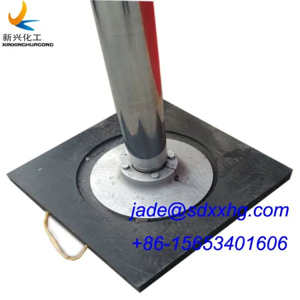 600x600x60 Concrete Pump Outrigger Pad photo-2