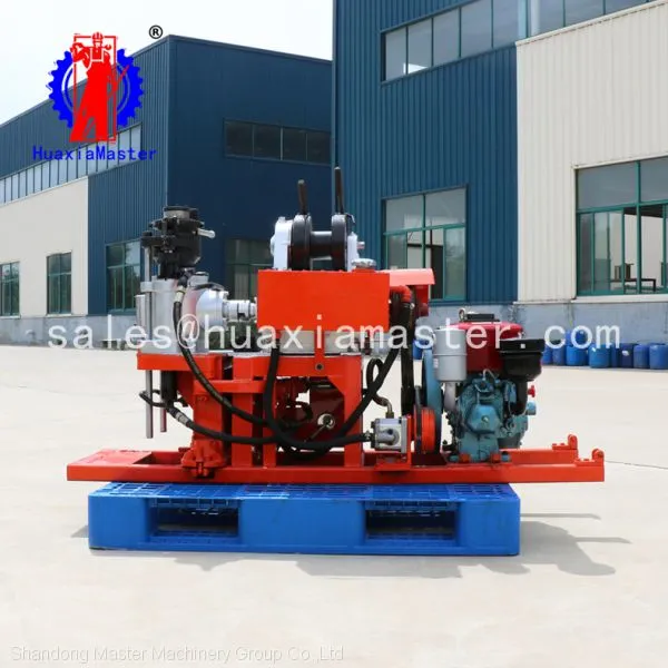 HuaxiaMaster Hydraulic Light Core Drilling Rig/ Small Portable Diesel Oil Drilling Machine/30m Sampling Drill Rig photo-5