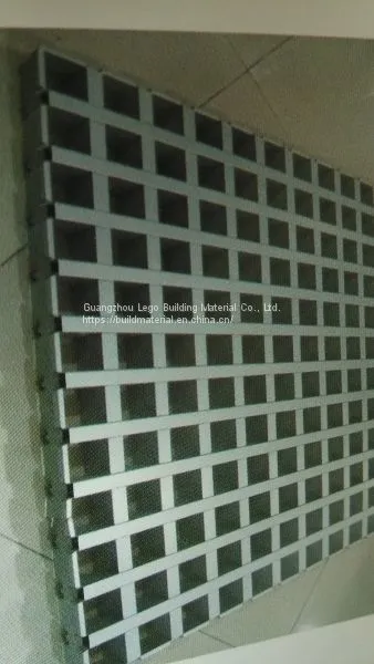 Suspended Aluminium Ceiling Grille Ceiling Ceiling Designs photo-2