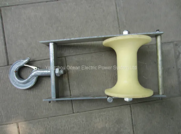 Sky Roller; Aerial Cable Roller; Cable Stringing Hanging Roller photo-3