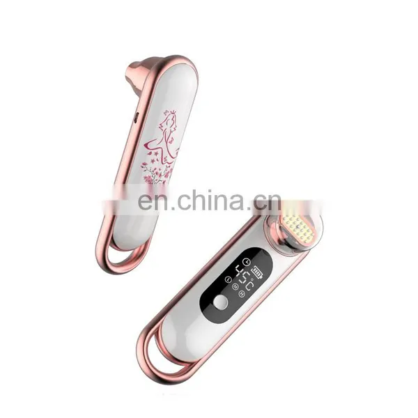 2018 Лучшая цена. Машина для ухода за кожей EMS RF LED. Массажер для лица с вибратором. Инструмент
