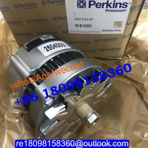 2871a142 2871A141 2871A165 Perkins Alternator for 1006TAG /Genuine Origina Engine Parts