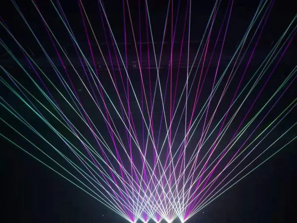 20w 50k Scanner Outdoor RGB Waterproof Lawn Stage Motion Laser Light Star Projector photo-4