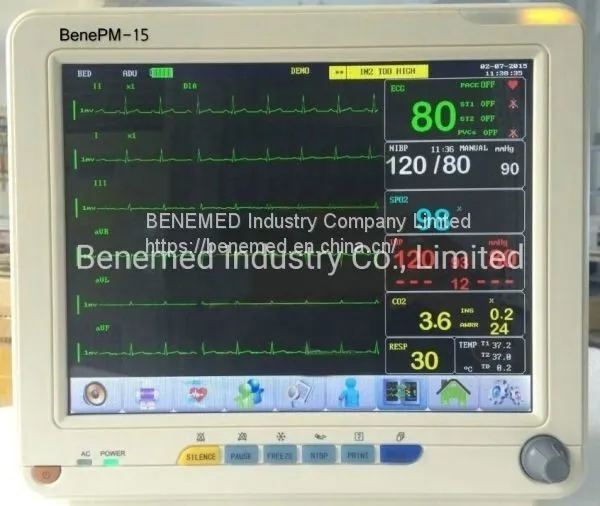 Multi Parameter Patient Monitor With 15 Inch With Six Parameters photo-4