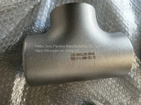 Тройник из нержавеющей стали S31603