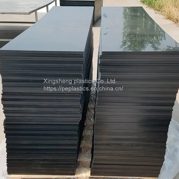 White and Black Color Uhmwpe Pe1000 Plastic Plate Cut to Size photo-3