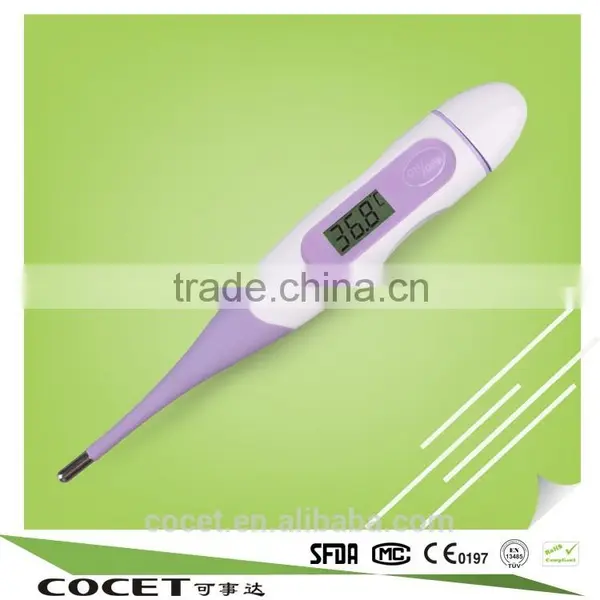 Pen Type High and Low Temperature Alarm Digital LCD Thermometer With Waterproof and Flexible photo-5