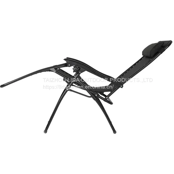 Gravity Chair Outdoor Luxury Folding Zero Gravity Camping Chair With Cup Holder