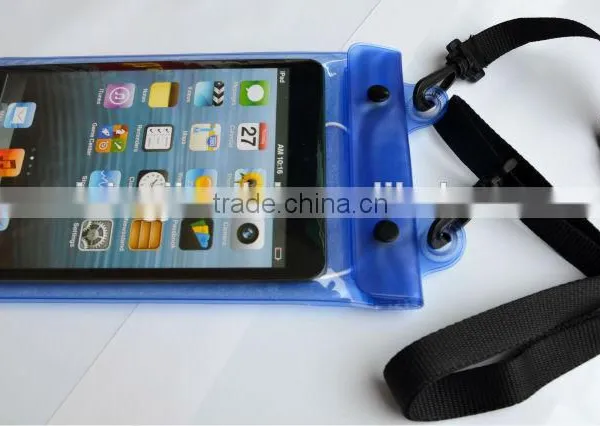 Flat Computer Waterproof Bag With Three Plugs Headset Line photo-2