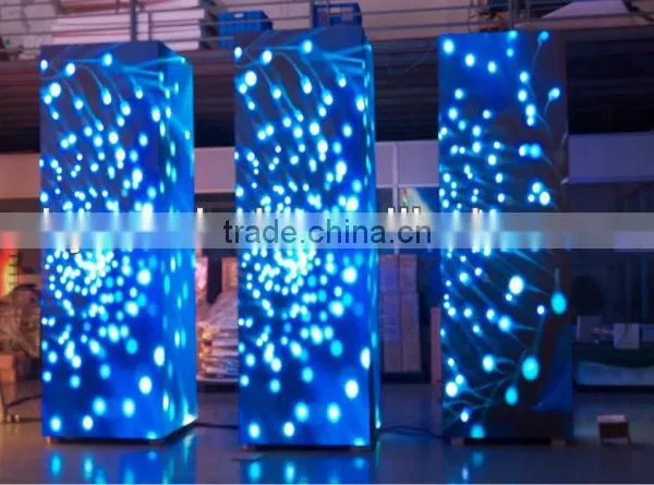 Skymax New P6 Indoor Led Display Stand Pillar Design for Indoors photo-3