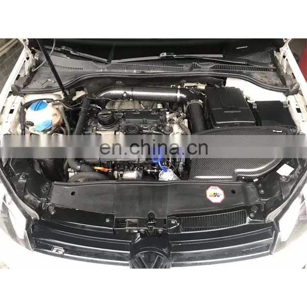 Manufacturer Hot Sale Dry Carbon Fiber Cold Air Intake Kit For VOLKSWAGEN 6R EA113 2.0T photo-4