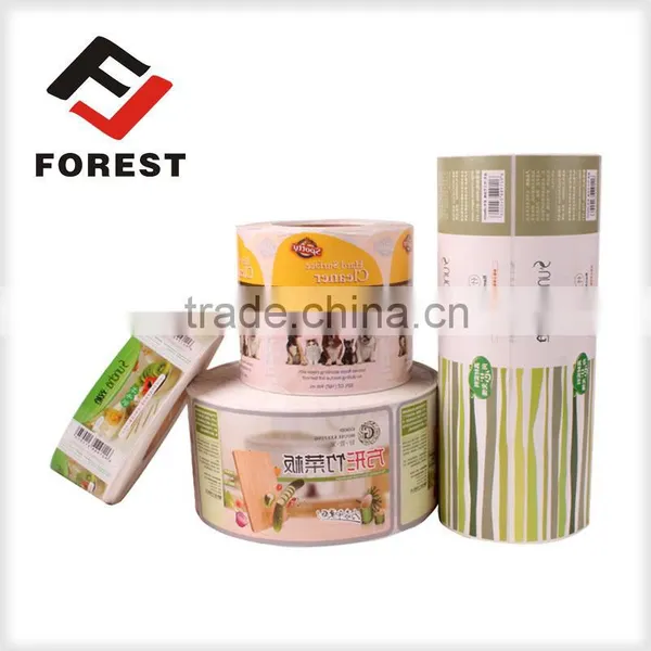Cosmetics Adhesive Sticker, Paper Rolled Label, Colored Waterproof Paper Sticker. photo-5