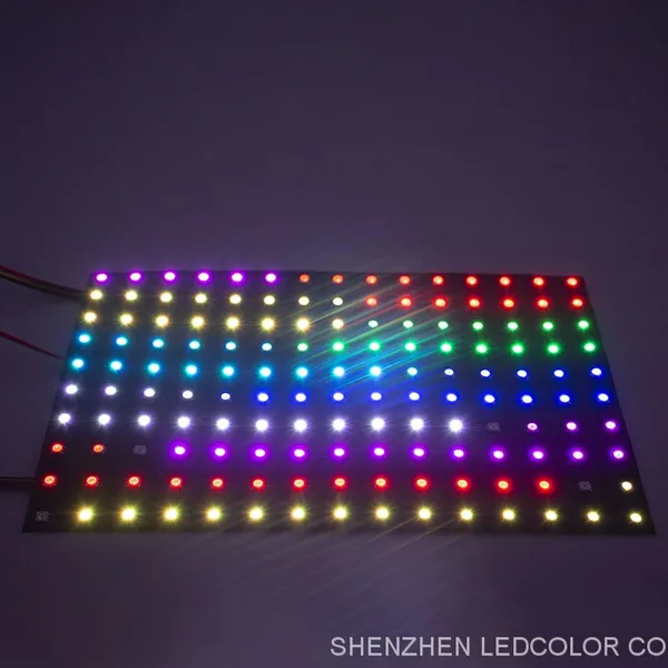 DC5V LC8812B WS2812 8X8 8X16 16x16 Rgb Led Bendable Matrix Led Pixel Control Led Panel photo-3