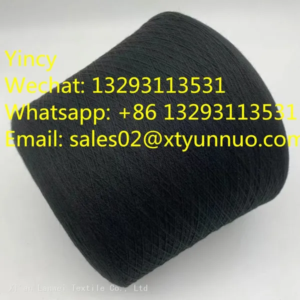 Recycled 100% Cashmere Yarn Crochet Fancy Yarn for Knitting Clothes Sweater photo-3