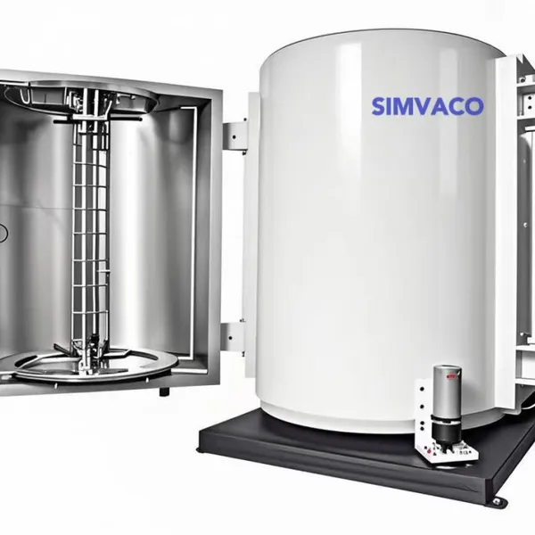 SIMVACO Eco-Friendly Vacuum Evaporation Coating Machine for Plastic Christmas Products