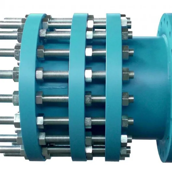 DN250 Ductile Iron Pipe Joints Dismantling Joint Class PN40 Dresser Coupling for PVC Large Diameter Couplings photo-4
