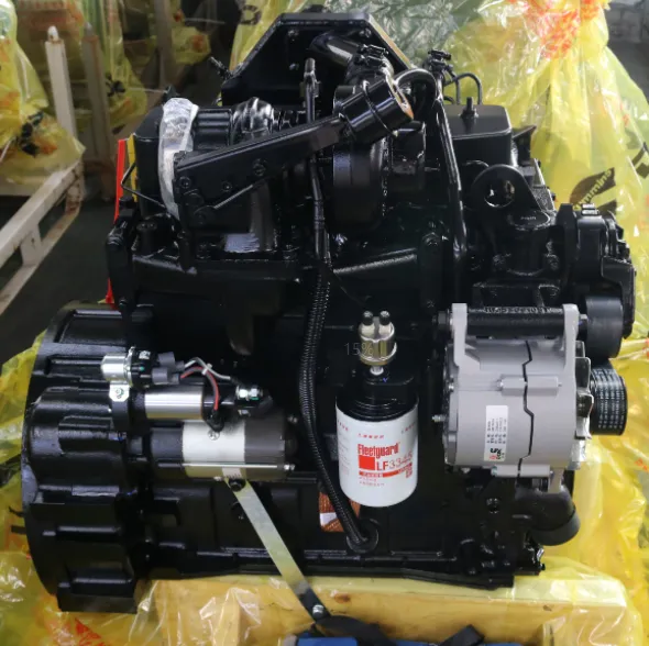 Nuevo ensamblaje de motor Water-cooled Cum-mins 4BTA3.9-C100 refrigerado por agua para excavadoras photo-2