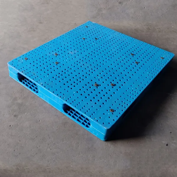 Heavy Duty Grid Plastic Pallet 4-Way Entry HDPE for Warehouse Storage & Sea Export photo-2