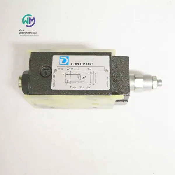 Italian Duplomatic Pressure Reducing Valve Z4m5-i/50 photo-3