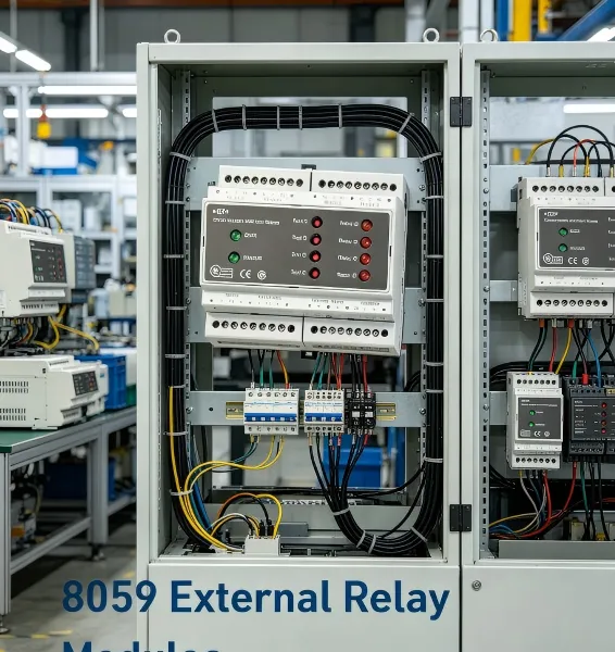 8059 External Relay Module Industrial Multi Relay Expansion Module for PLC and Automation Control System photo-5