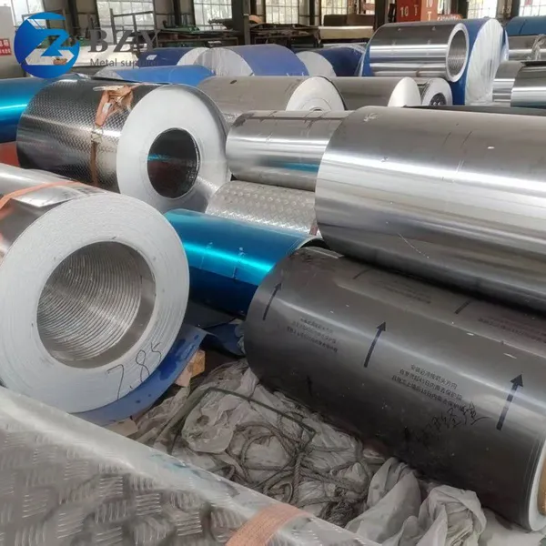0.4mm 0.6mm 0.8mm 1mm Cold Rolled Painted Aluminum Sheet Coils 1005 1060 1100 3003 5052 8011 Aluminum Foil Coil photo-4