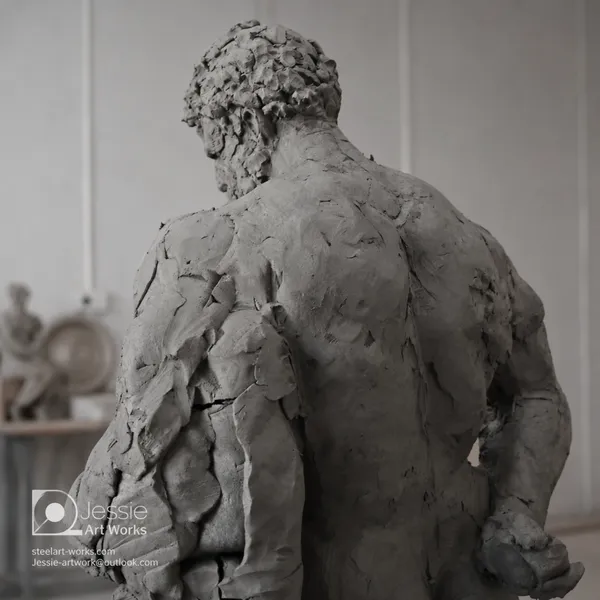 Custom Life Size Figure Sculpture for Public Art photo-3