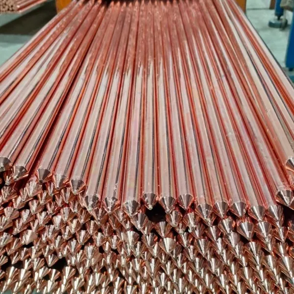 Copper Ground Rod 2.5m Length for Industrial and Utility Grounding Networks photo-5